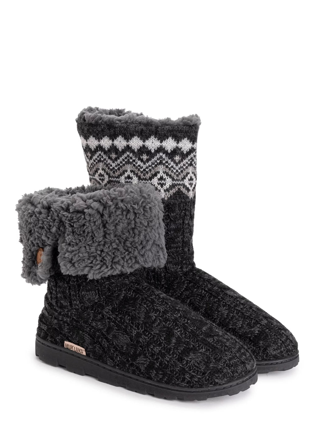 Women's Tall Knit Foldover Slipper Boot R929764