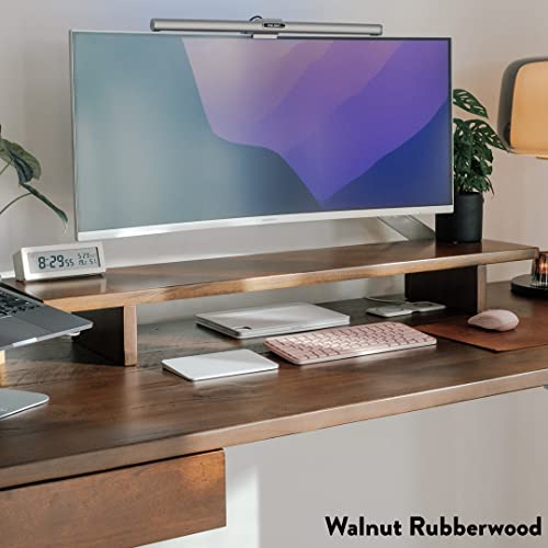Bamboo Wood Monitor Stand Riser for Desk U675286