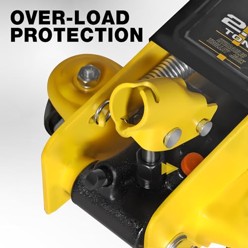 2.5 Ton Trolley Jack with Carrying Case Hydraulic Low Profile Floor Jack for Cars C877326