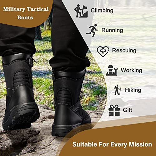 Men's Tactical Jungle Boots with Zipper S57307