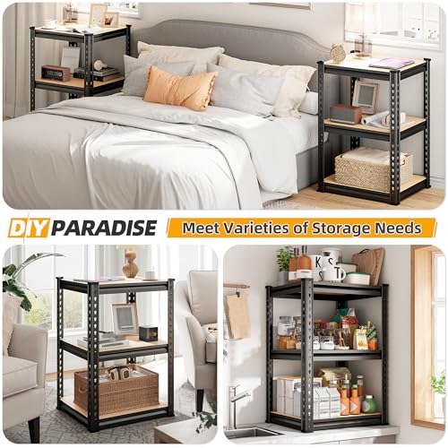 Storage Shelves 6 Tier Heavy Duty Metal Shelving Adjustable L7515