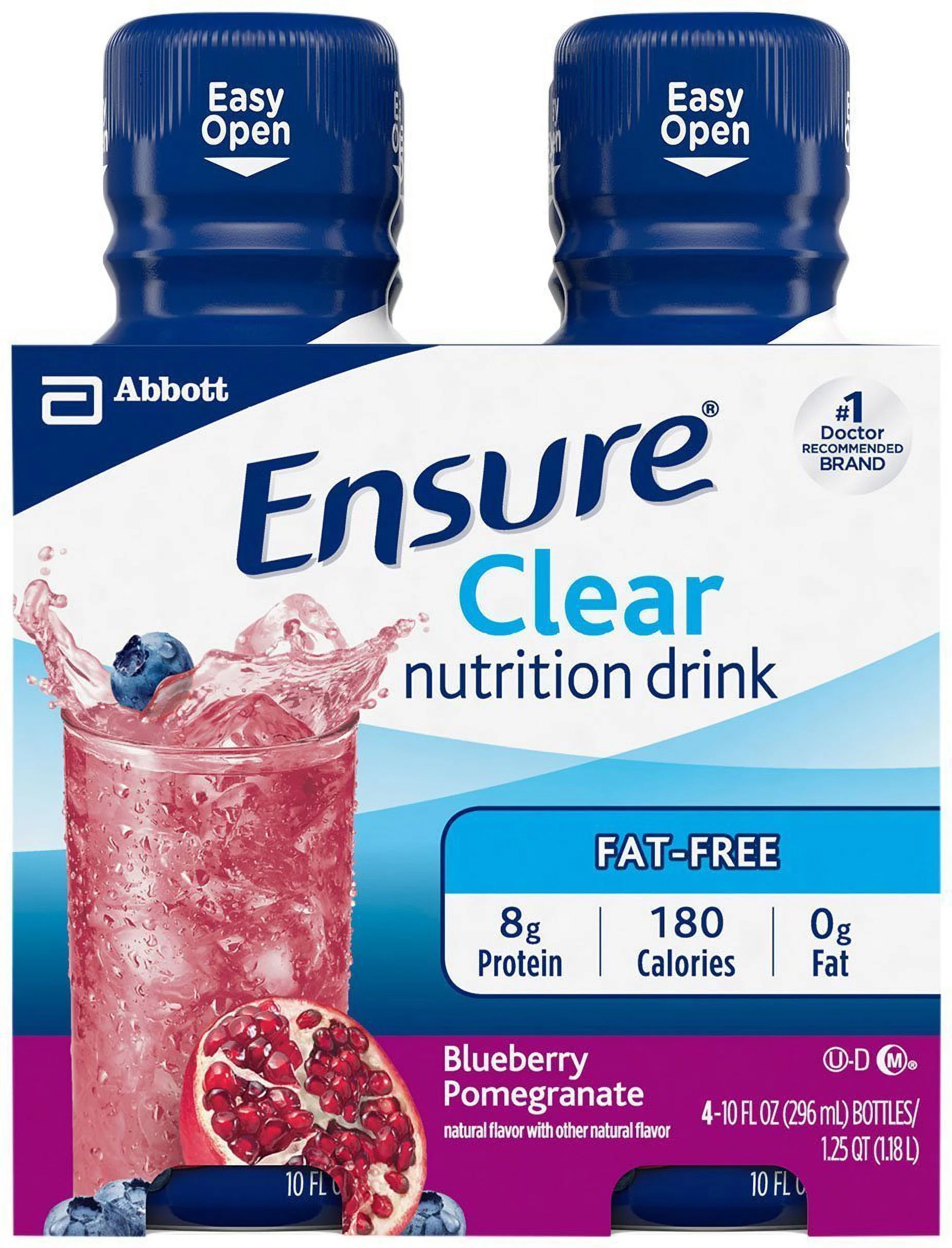 Blueberry Pomegranate Nutrition Drink, 10 oz, 4 pk B46652