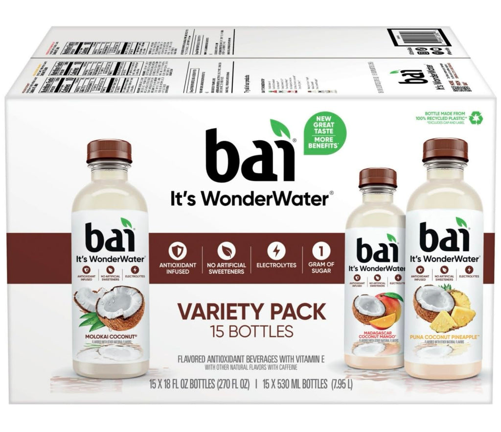 Coconut Drink Variety Pack, 15 Pack (18 oz.) L76928