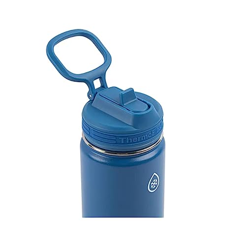 16 oz Stainless Steel Bottles Set of 2 (White/Blue) B478