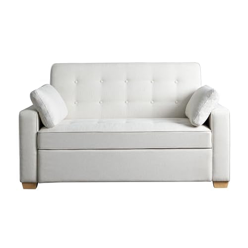 Convertible Sleeper Sofa, Queen Size, Navy Q5867