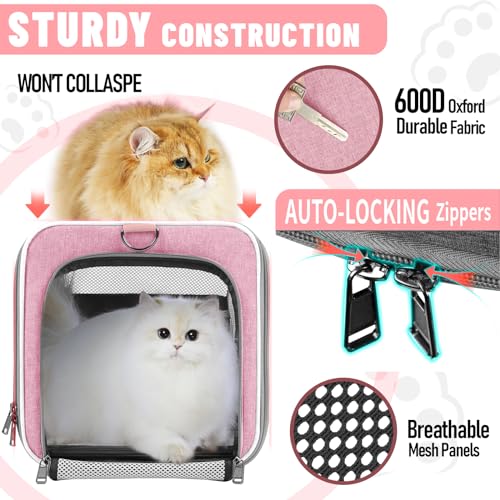 Soft Sided Pet Carrier for Large Cats and Small Dogs R89313