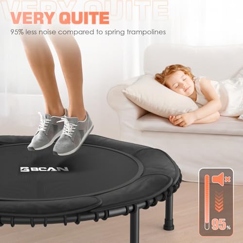 Foldable Mini Trampoline for Indoor Workout C896