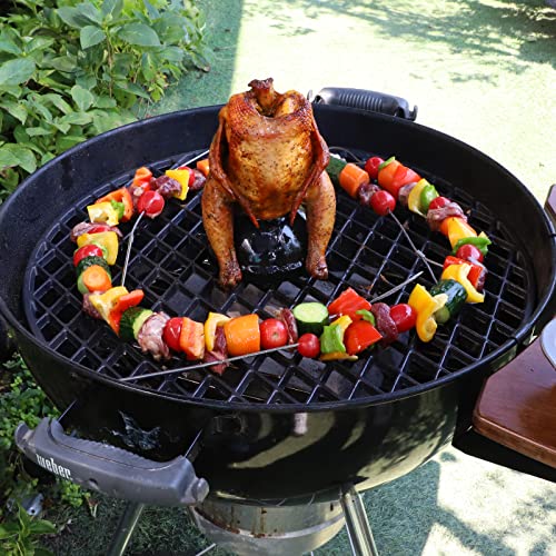 Cast Iron Grill Grate for 22.5 Inch Kettle Grill, Replacement Grid N398548
