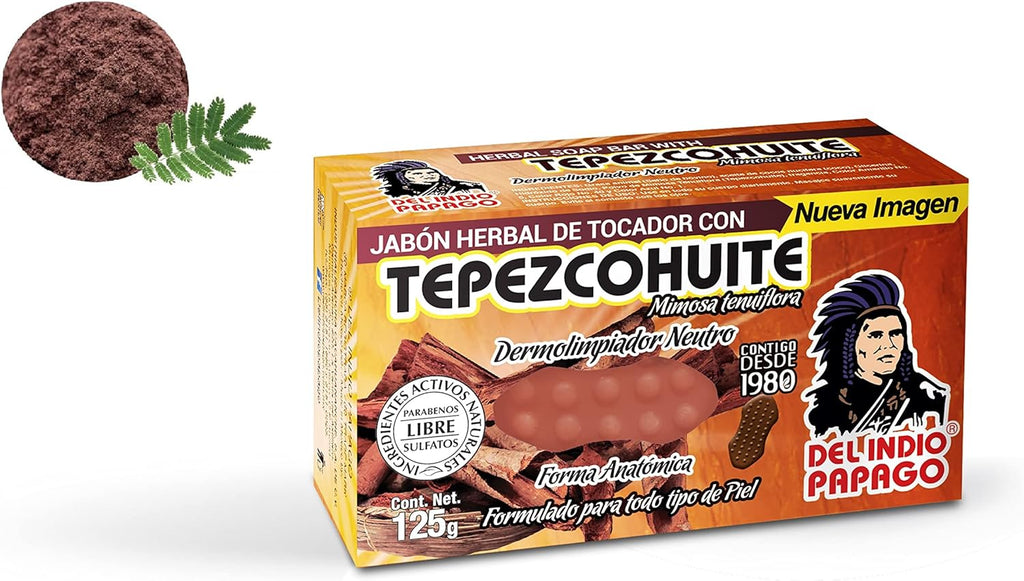 Tepezcohuite Night Facial Cream with Neutral Soap Bundle J97401