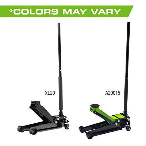3-Ton Quick Rise Aluminum Floor Jack with Dual Pump Pistons P546655
