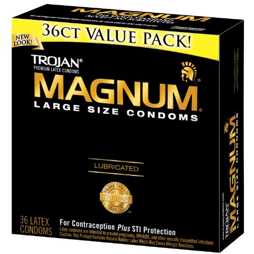 Magnum Thin Lubricated Condoms, 3 Count Y175260