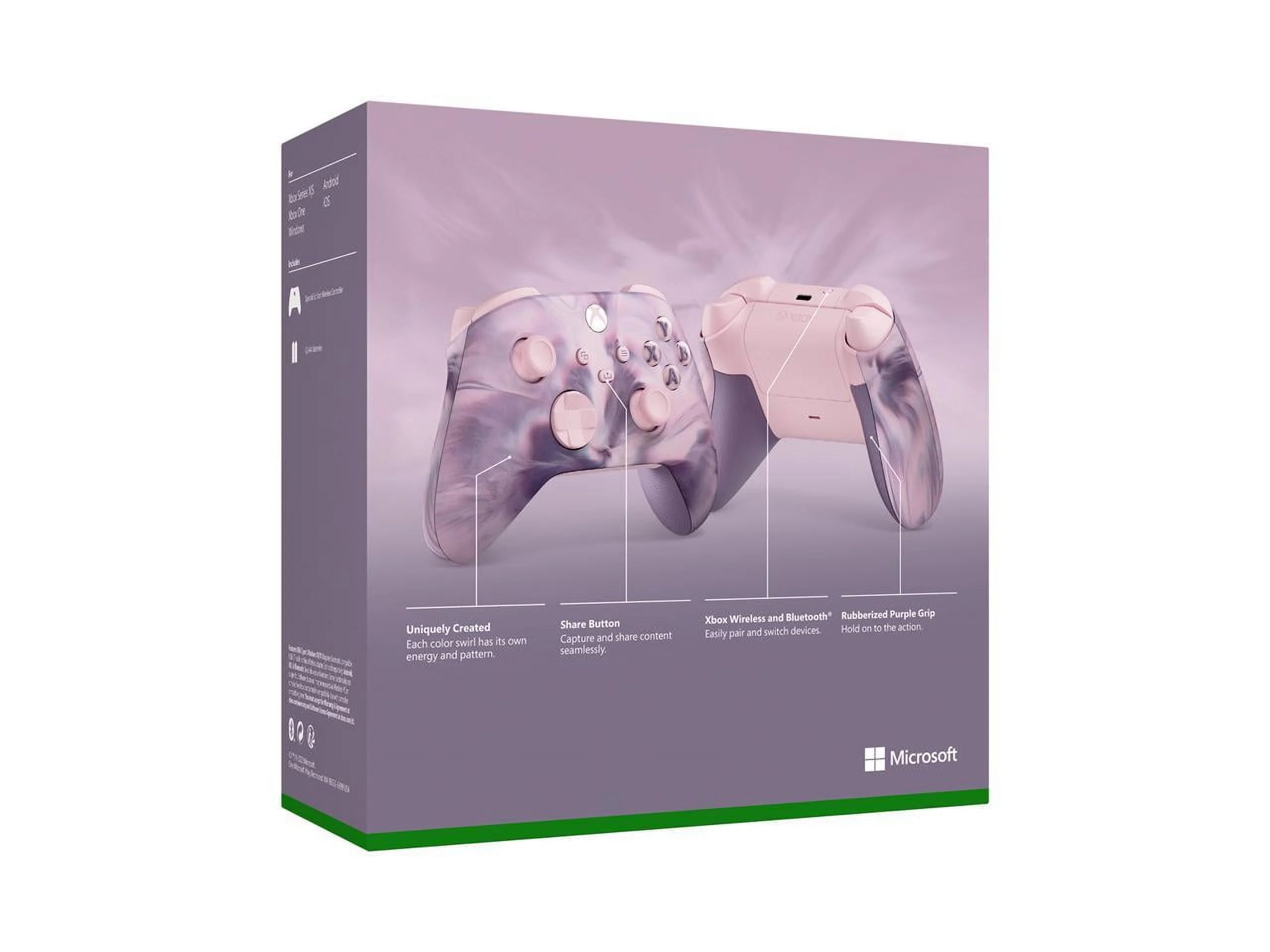 Wireless Controller with Bluetooth, Hybrid D-Pad, Textured Grip A166