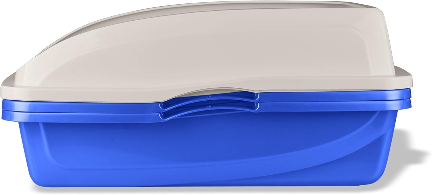 Large Sifting Cat Litter Box with Frame, High Sided N2625