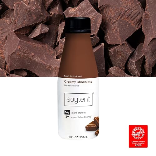 Gingerbread Meal Replacement Shake, Plant Based Protein Drink, 11oz (12 Pack) B2352