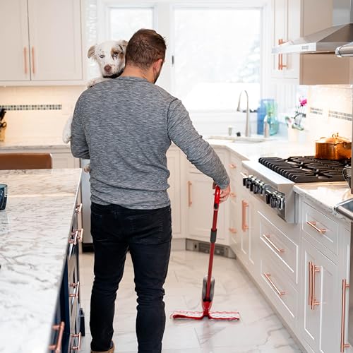 Spray Mop with 3 Extra Refills, Red O505