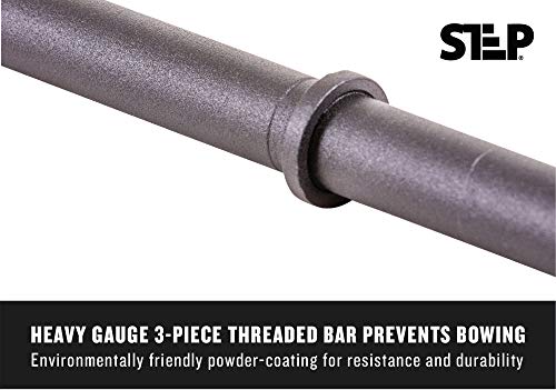 4-Weight Deluxe Barbell Set with Bar L21091