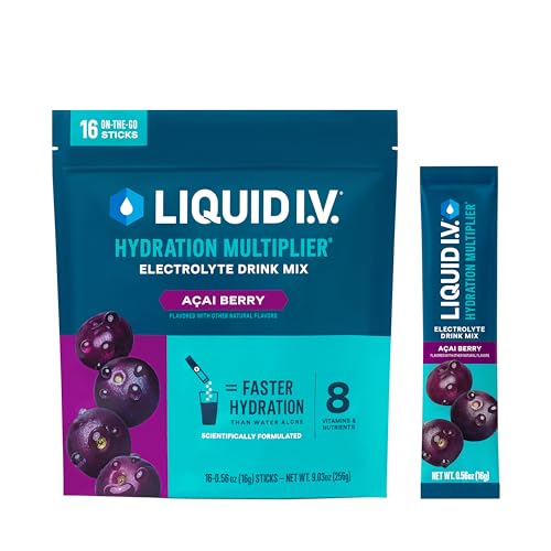 Hydration Multiplier Electrolyte Powder Drink Mix, Lemon Lime, 16 Servings L918917