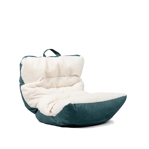 Dorm Bean Bag Chair with Drink Holder and Pocket, 3 feet R2503
