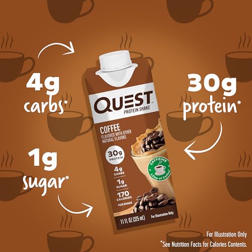 Protein Shake Salted Caramel, 30g Protein, Keto Friendly, 11 fl oz, 12 Count W666022
