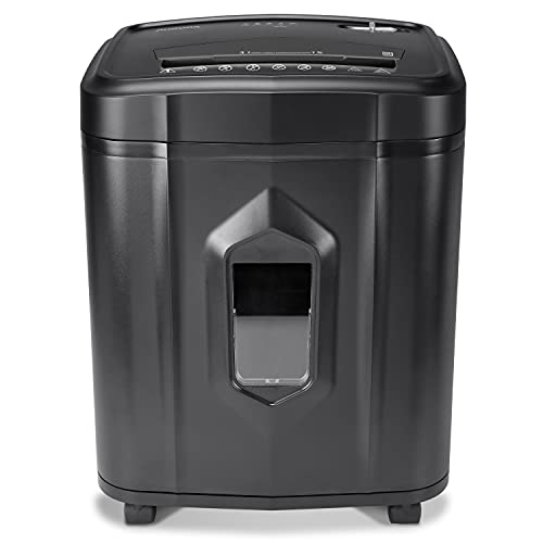120-Sheet Auto Feed Micro-Cut Paper Shredder, 30 Minutes, Black M5132
