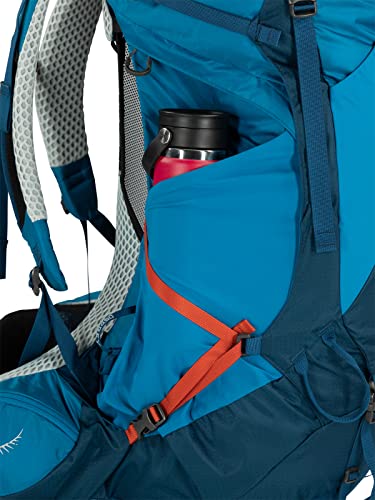Men's Backpacking Backpack 65L, Black H670111