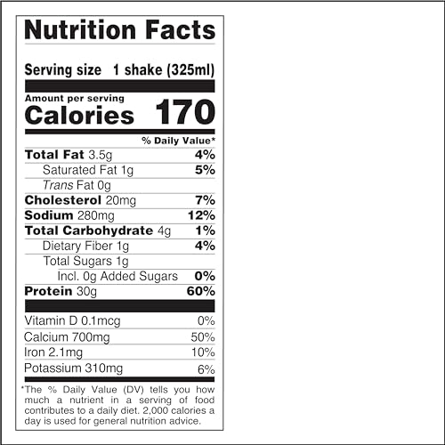 Protein Shake Salted Caramel, 30g Protein, Keto Friendly, 11 fl oz, 12 Count W666022