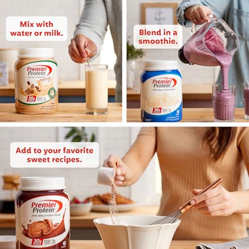 Vanilla Milkshake Protein Powder, 30g Protein, 1g Sugar, 17 Servings W26910