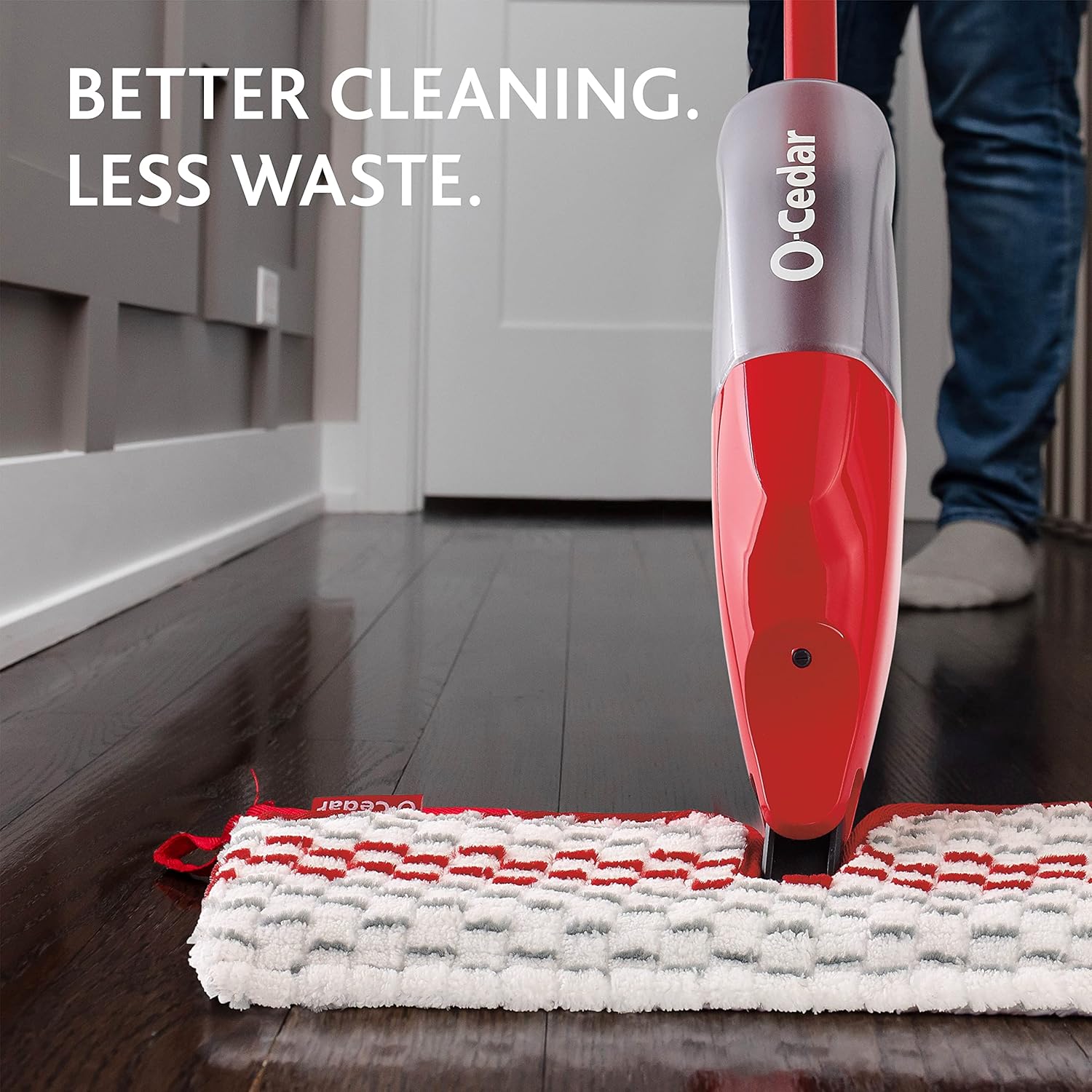Microfiber Spray Mop with 4 Extra Refills F21225
