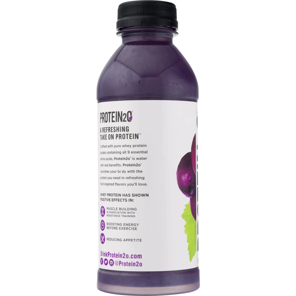 Whey Protein Infused Water, Harvest Grape, 16.9 oz Bottle X736