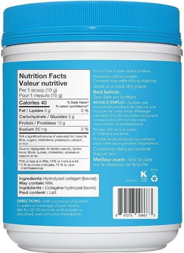 Unflavoured Collagen Peptides, 567 g A7612