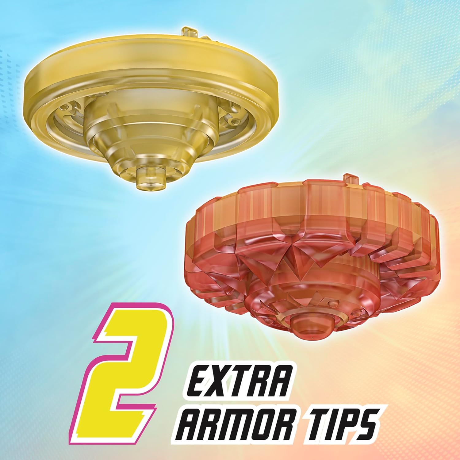 Spinning Tops Battle Set with Stadium and 2 Launchers, Toys for Ages 8 and Up Z3444