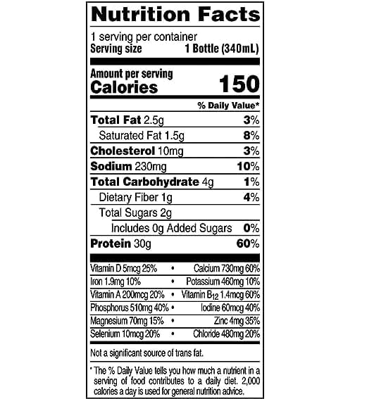 Chocolate High Protein Shake, 30g, 11.5 fl oz, 12 Pack S9155