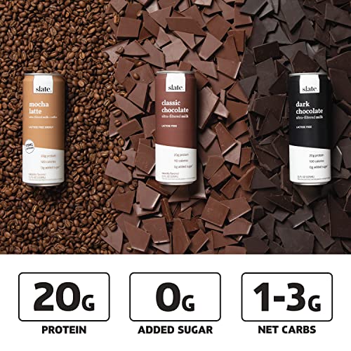 High Protein Milk Shake Dark Chocolate Lactose Free 11 fl oz B183540