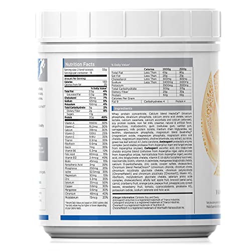 Men’s Meal Replacement Shake, Vanilla, 20g Protein, Gluten Free I66694