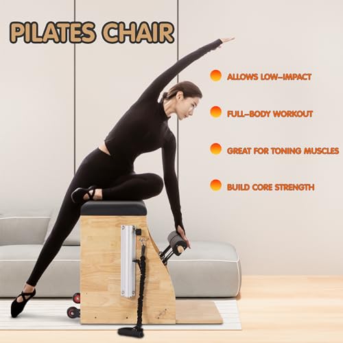 Pilates Chair with Reformer for Home Workout T248249