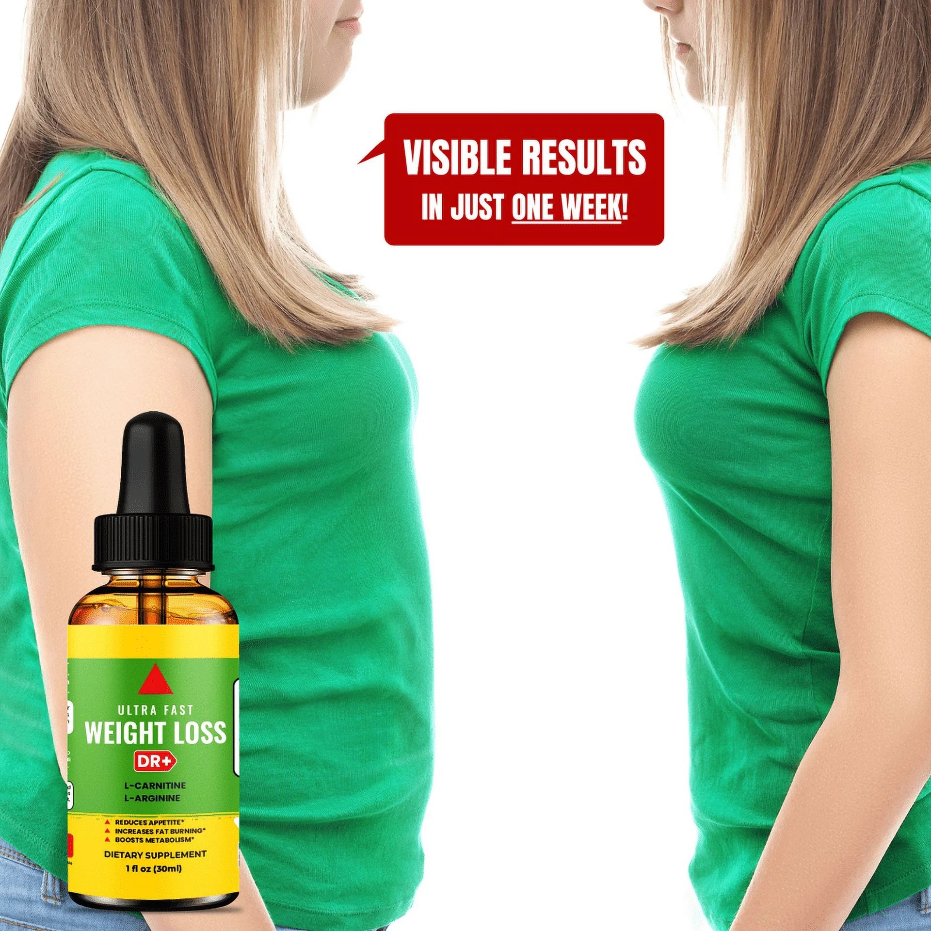 Weight Loss Drops Metabolism Booster Appetite Suppressant N591