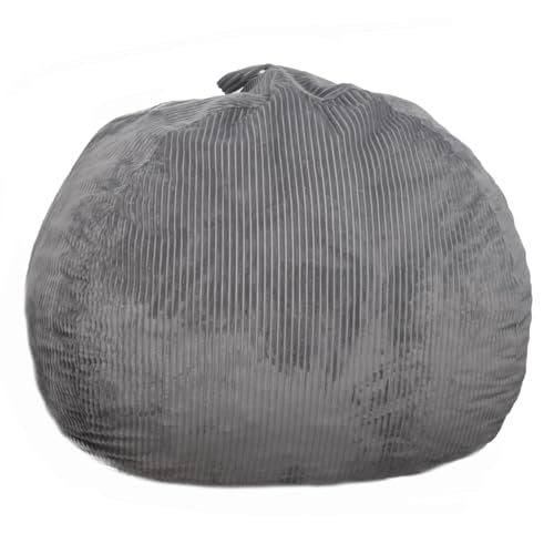 Faux Fur Bean Bag Chair for Adults with Filling Q65946