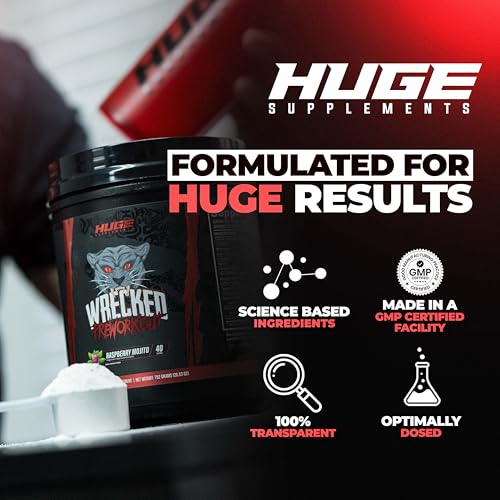 Pre Workout, Advanced Formula, Boosts Energy, Focus & Performance B1952