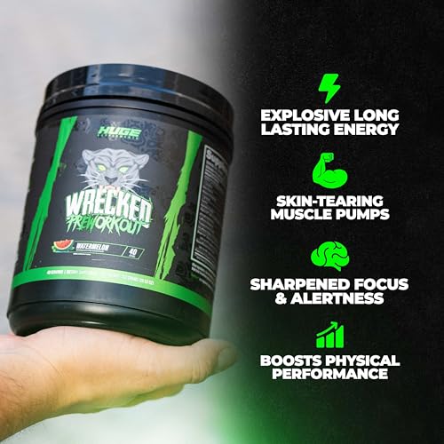 Pre Workout, Advanced Formula, Boosts Energy, Focus & Performance B1952