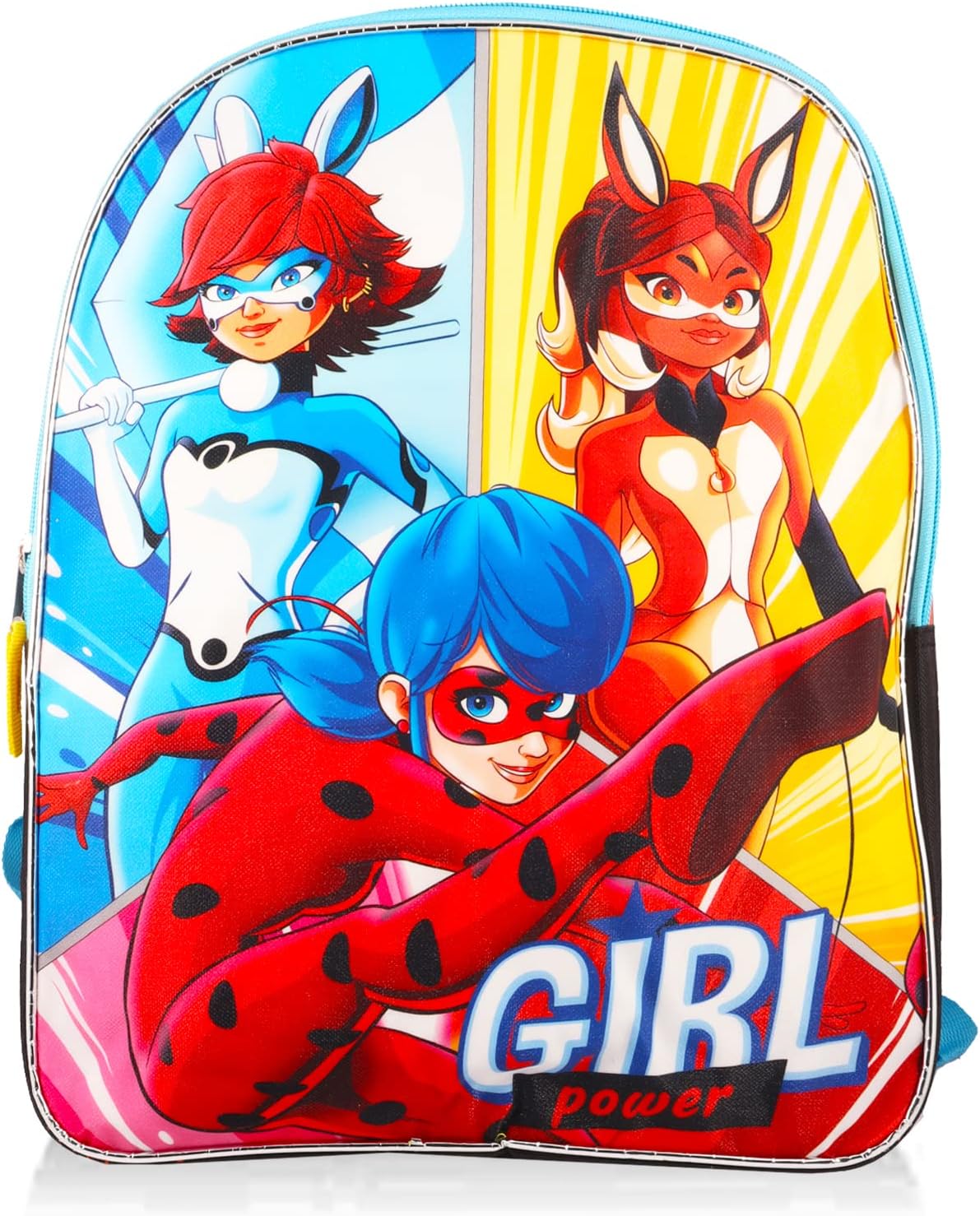Miraculous Ladybug Backpack Set with 15" School Bag and Stickers U448
