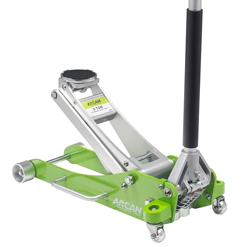 3-Ton Quick Rise Aluminum Floor Jack with Dual Pump Pistons P546655