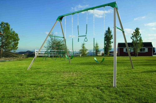 Heavy Duty A-Frame Metal Swing Set B978828
