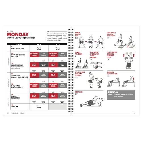12-Week At-Home Strength Training Plan for Men Over 40 W6099