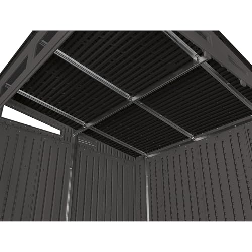 Outdoor Storage Shed, 200 cu. ft., Weatherproof & Lockable F901208