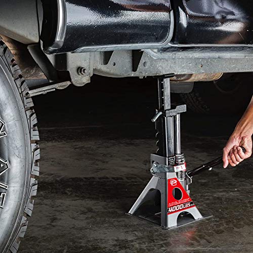 3 Ton Bottle Jack with Jack Stands, 6000 lb Capacity Car Lift W53060