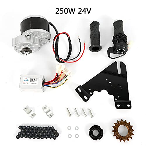 24V 350W Electric Bicycle Motor Kit, Left Side Drive Conversion Set J850755