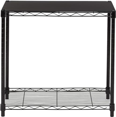 4-Shelf Storage Shelving Unit, Adjustable Metal Wire Racks, Heavy Duty Standing Shelf Organizer W583383