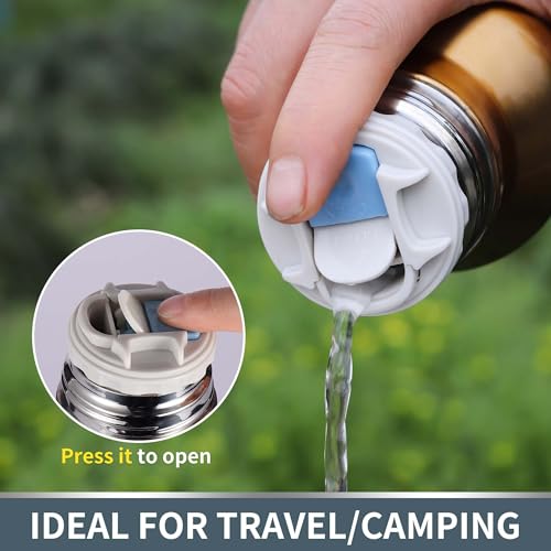 304 Stainless Steel 17 oz Vacuum Insulated Water Bottle Travel Mug F259