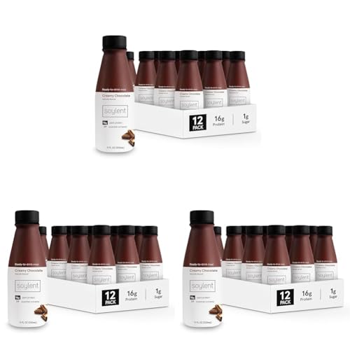 Gingerbread Meal Replacement Shake, Plant Based Protein Drink, 11oz (12 Pack) B2352