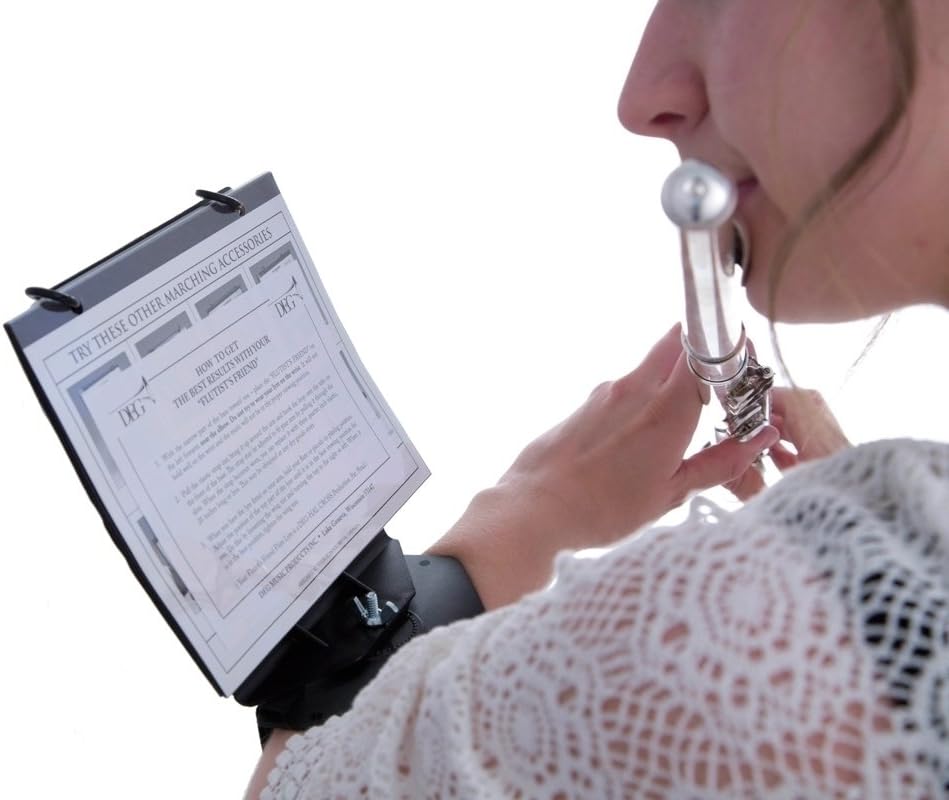 Flutist Friend Marching Lyre Q95670